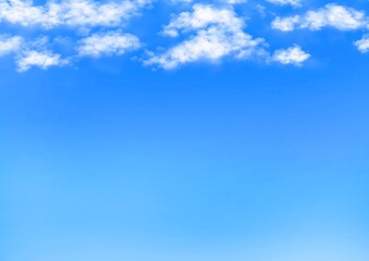 雲と青空