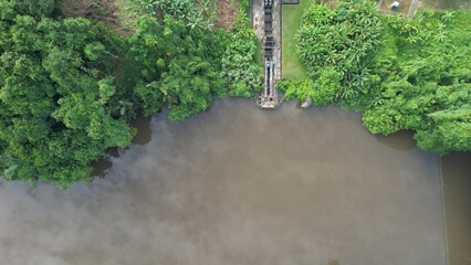 The Batu Kitang River and Surrounding Villages