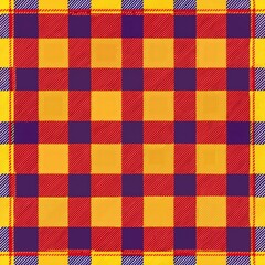 seamless pattern of checkered design with interwoven stripes for added texture, Generative AI