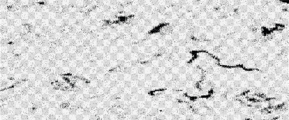 Sandy sand noise overlay, vintage grunge pattern on rough background. grunge texture, black distressed and transparent background.