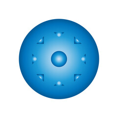 3d render of a icon on a white background