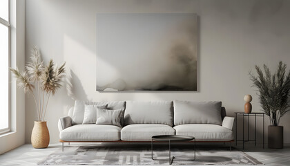 Fototapeta premium Canvas mockup