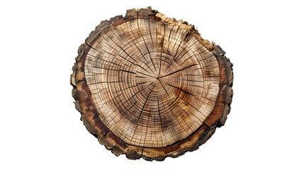 Fototapeta premium Wood grain, cross-cut trees, growth rings, circles
