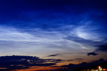noctilucent clouds