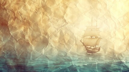 Tales of Yore: Vintage Background for Adventurous Stories