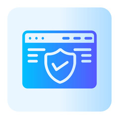 safety gradient icon