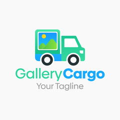 Gallery Cargo Logo Vector Template Design. Good for Business, Startup, Agency, and Organization