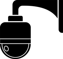 CCTV illustration vector