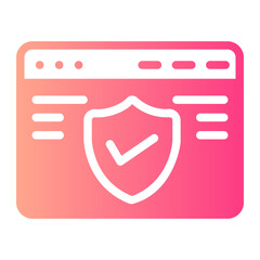 safety gradient icon