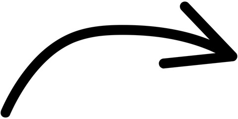 Arrow symbol.Arrow doodle icon .Hand drawing arrow icon .Arrow grunge symbol.Hand-drawn doodle arrow icon.Vector

