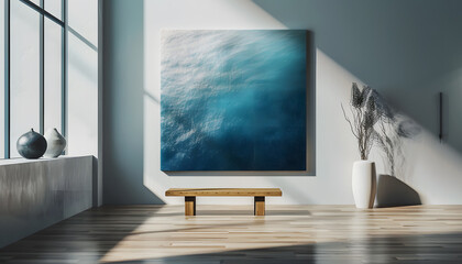 Fototapeta premium Canvas mockup