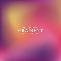 Abstract blurred gradient mesh. Colorful color blend liquid background. Modern design template for card, banner, poster, social media, promotion background