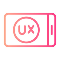ux design gradient icon