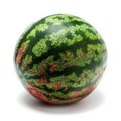 water melon isolate on white background