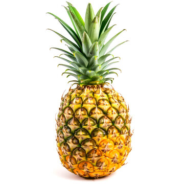 fruti pineapple isolate on white background