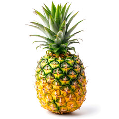 Fototapeta premium fruti pineapple isolate on white background