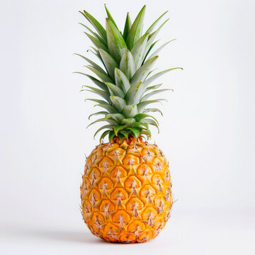 fruti pineapple isolate on white background
