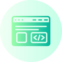 header gradient icon