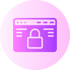 security gradient icon