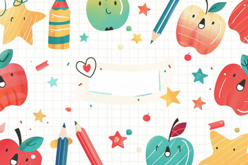 Fruity Fun Playful Educational Characters