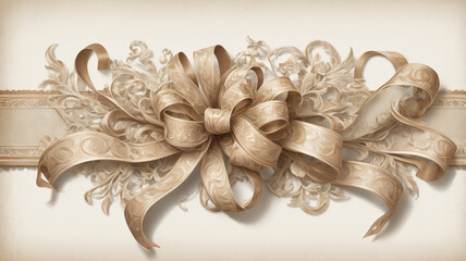 vintage ribbon - old ribbon - beautiful ribbon