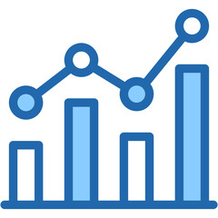 Bar Chart, Analytics, Stats, Down, Statistics, Diagram Icon