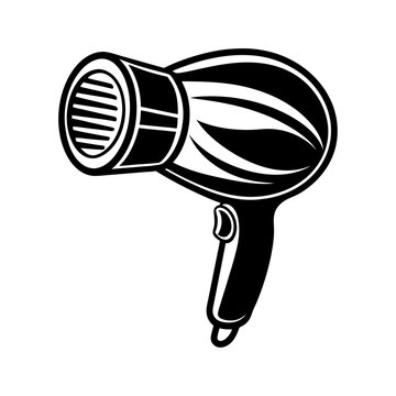 recommend clip art: hair-dryer-silhouette vector