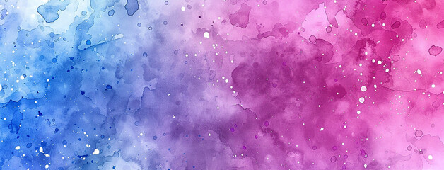 Fototapeta premium wide colourful watercolour textured background 