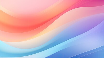 Obraz premium Abstract background with soft pastel waves. Gradient colors