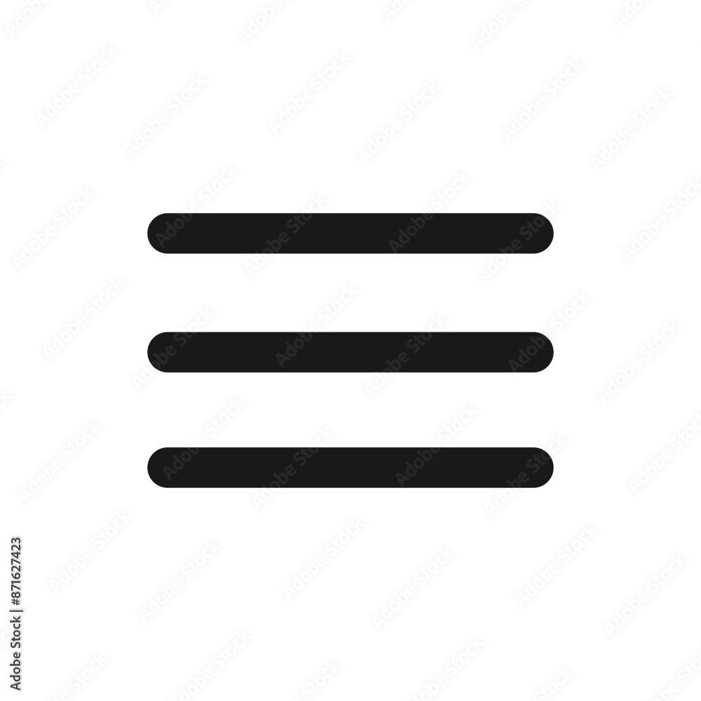 Poster hamburger website navigation menu. hamburger menu icons.