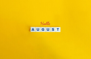 Hallo August (Hello August in German Language).