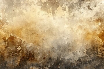 Obraz premium A painting of a wall with a brown and tan background