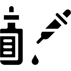 Dropper, Healthcare And Medical, Dosage, Lab, Pipette, Medicine Icon