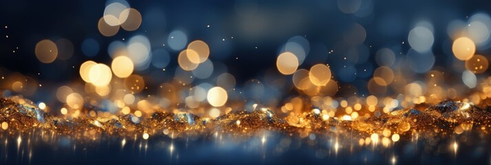 Golden Lights and Bokeh