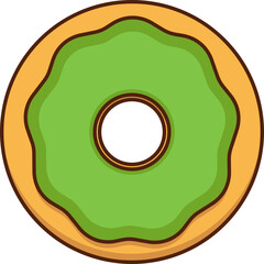 Donut Illustration Simple