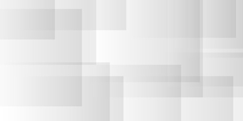 Vector white square line triangle technology backdrop texture background. Abstract gradient space banner design with Geometric background concept.	