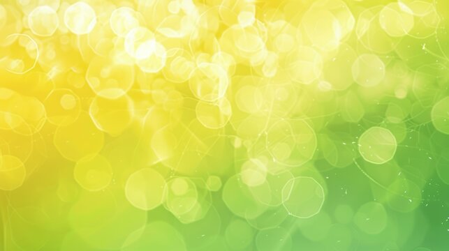 abstract yellow green background