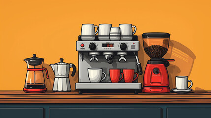 Coffee Background Cafe Cup Hot Drink