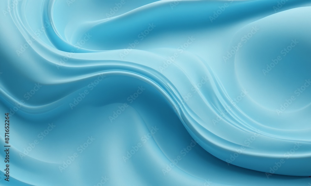 Wall mural Abstract blue background with swirling texture