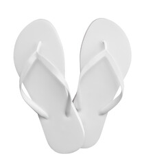 White flip flop mockups png