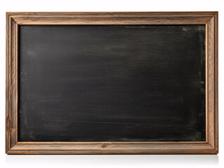 Old wooden school board with frame.