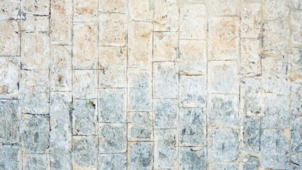 Textured Stone Wall Close-Up Neutral Tones