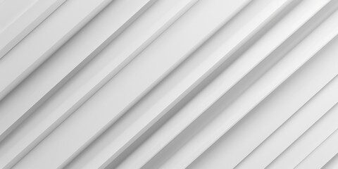 Obraz premium High-Resolution AI-Generated Wallpaper of a Luxurious White Background with Diagonal Gray Shadows, Featuring Elegant Dynamic Abstract Patterns and Stylish Geometric Shapes for a Stunning Modern Busine