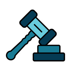 Judge gavel line icon. Gavel, judge, law, court, justice, legal, verdict, trial, judgment, courtroom, authority, legal system, decision, ruling, judiciary, order, official, judicial, law enforcement