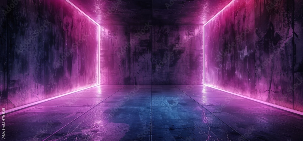 Aufkleber the background of the 3d rendering is provided by a smoke sci fi futuristic metal reflective schemat