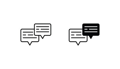 Talk icon design with white background stock illustration