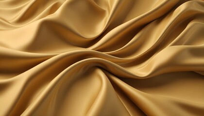 Obraz premium Luxurious golden background with satin drapery. 3d illustration, 3d rendering.3d Abstract Modern Business Background wallpaper background golden with black wavy lines