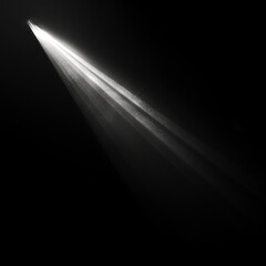 Lens flare sunlight light effect.