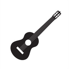 Fototapeta premium simple guitar vector