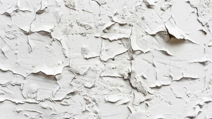 Fototapeta premium Vintage white painted concrete wall texture